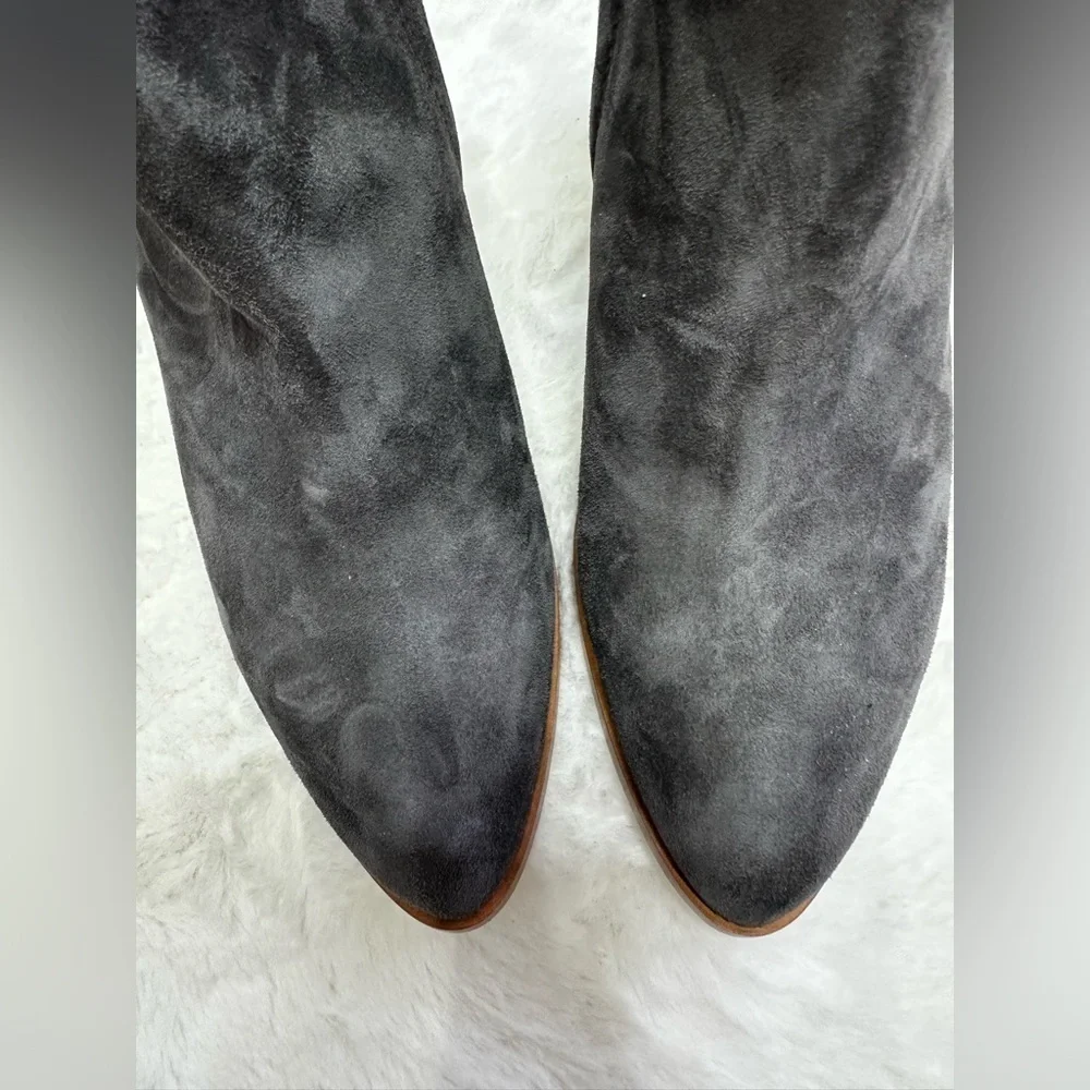 Alberto Fermani Charcoal Ankle Booties